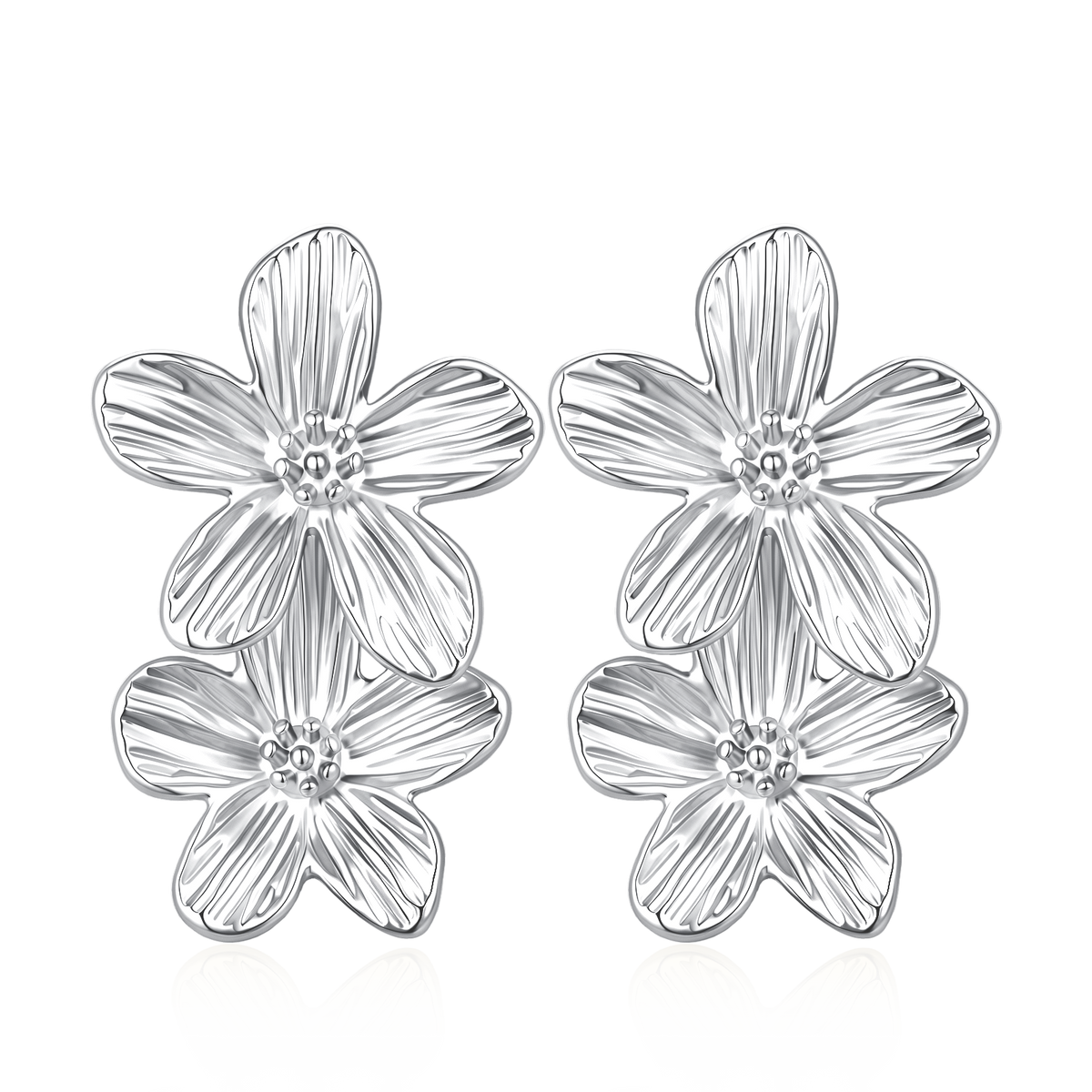 Pendientes Cinco Pétalos