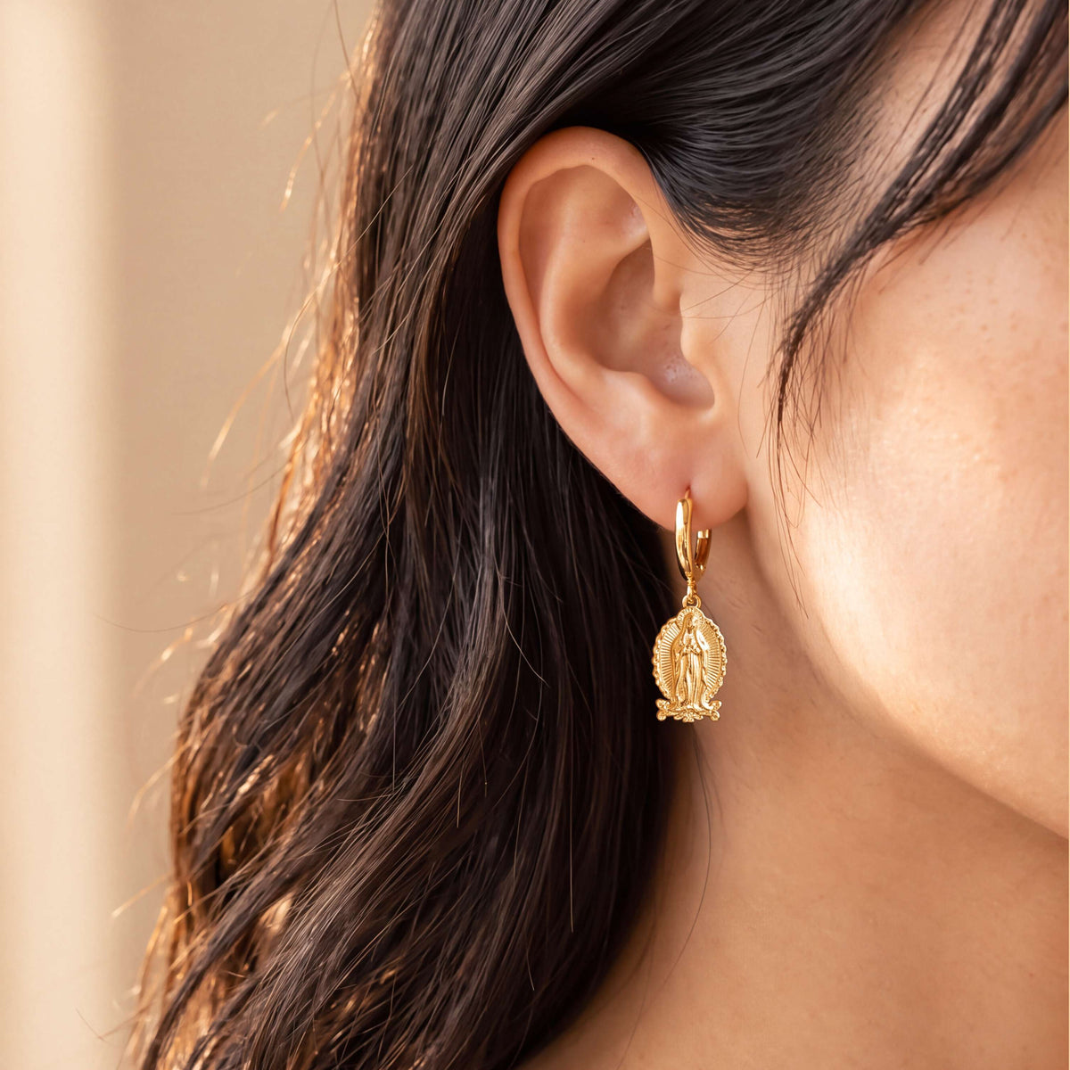 Pendientes Virgen Guadalupe