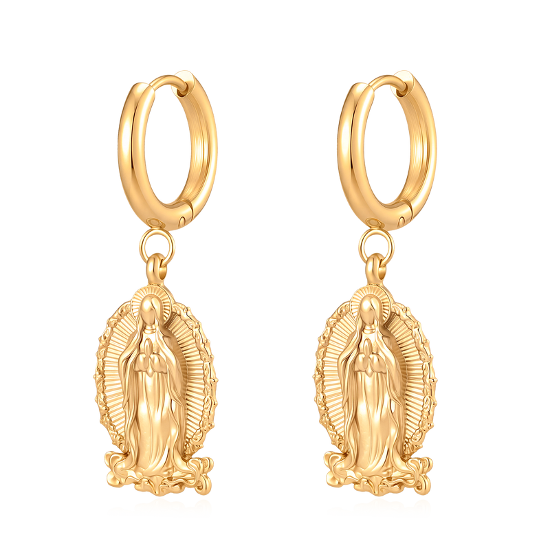 Pendientes Virgen Guadalupe