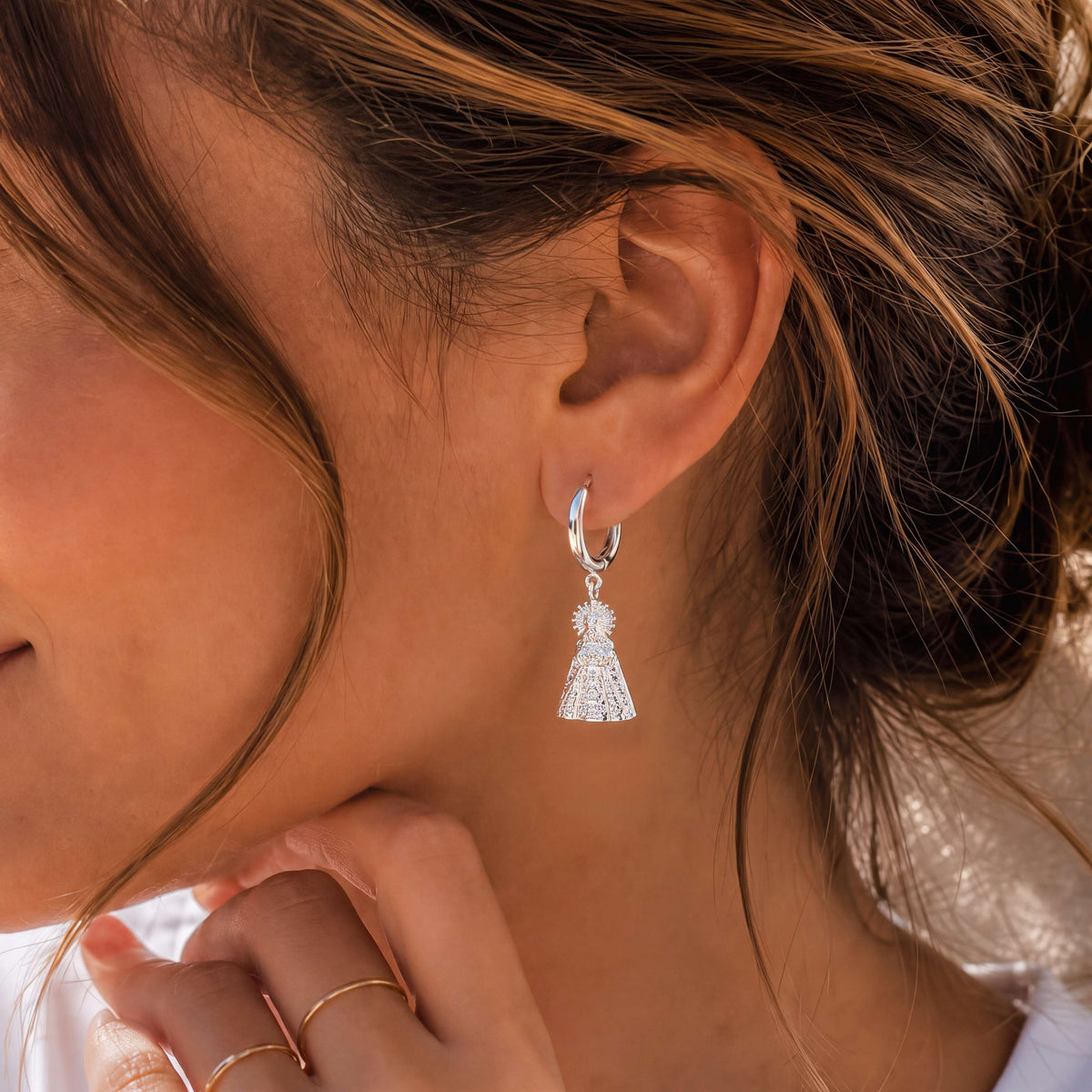 Pendientes Virgen de la Macarena