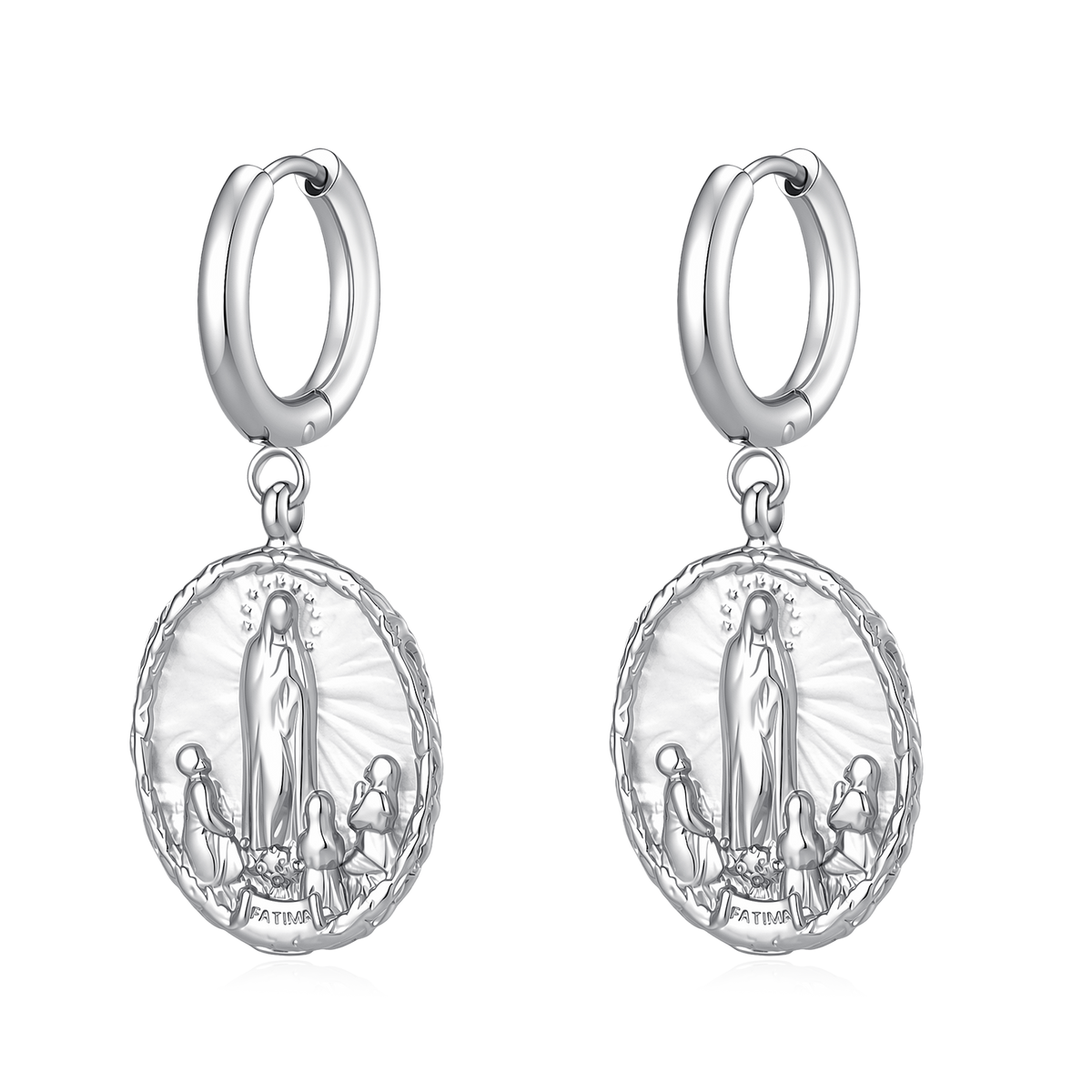 Pendientes Virgen de Fátima