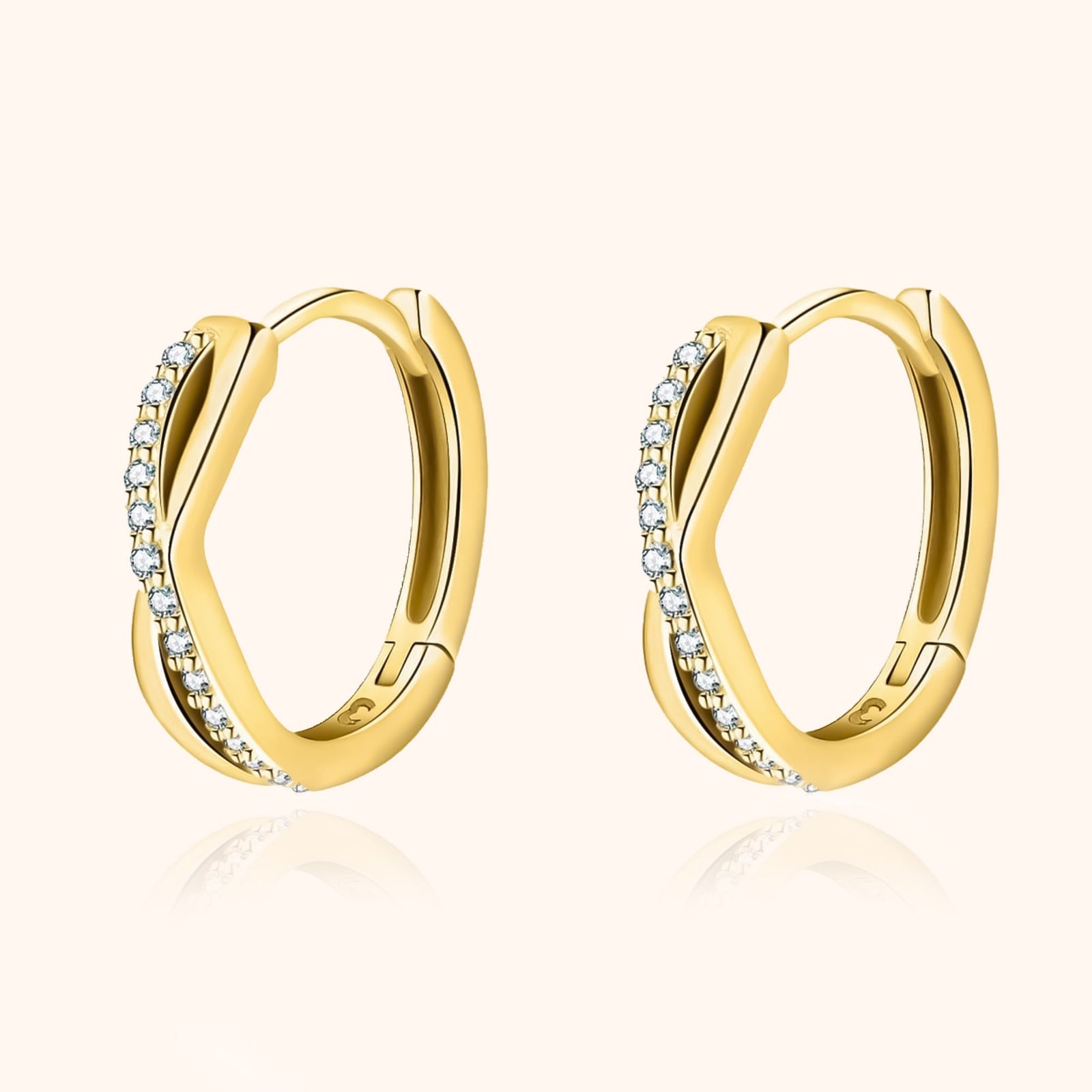 Pendient Cortos Diamant - Oro Blanco 9K (375) - Idea Regalo Graduacion Para Mujer