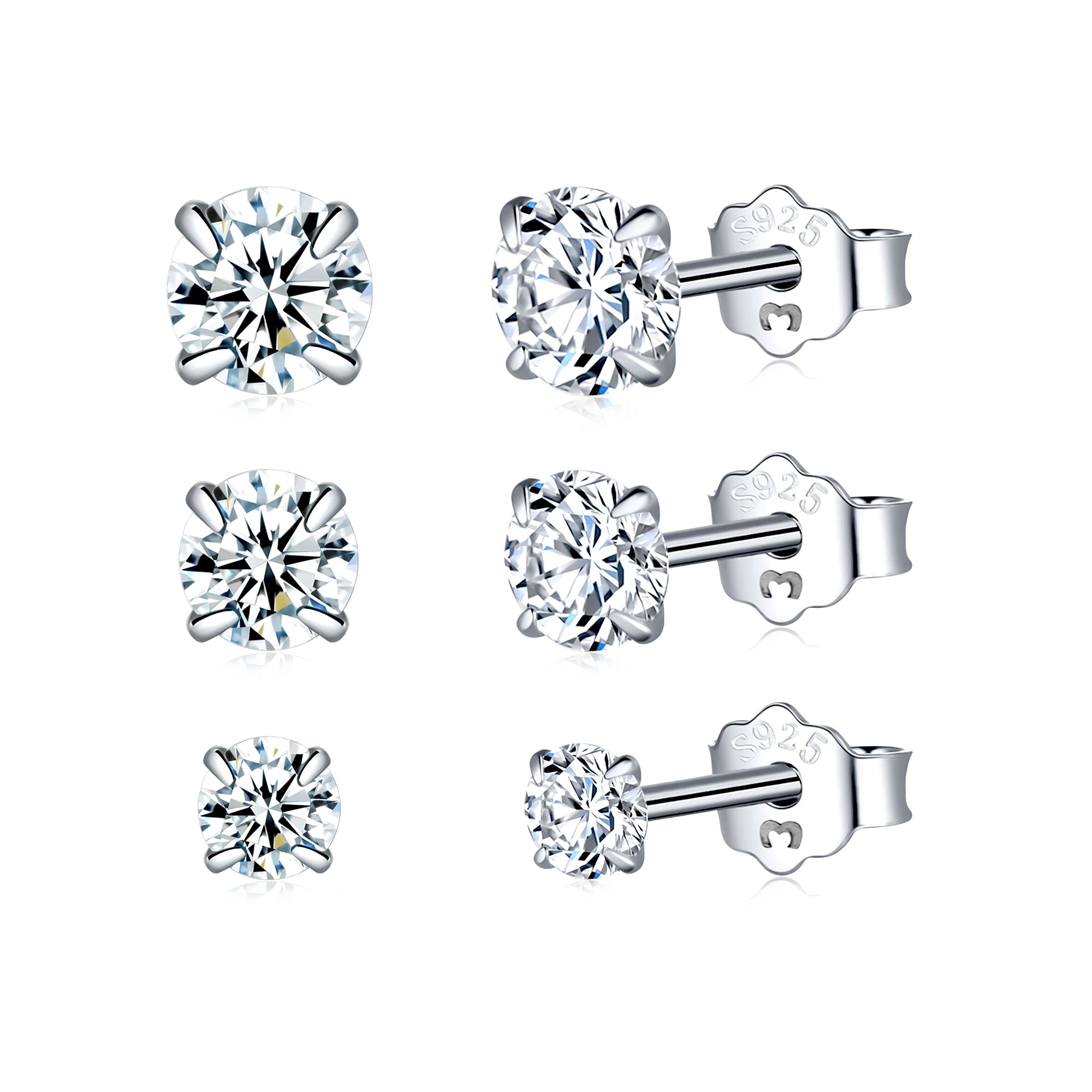 Pendientes Pequeña Circonita