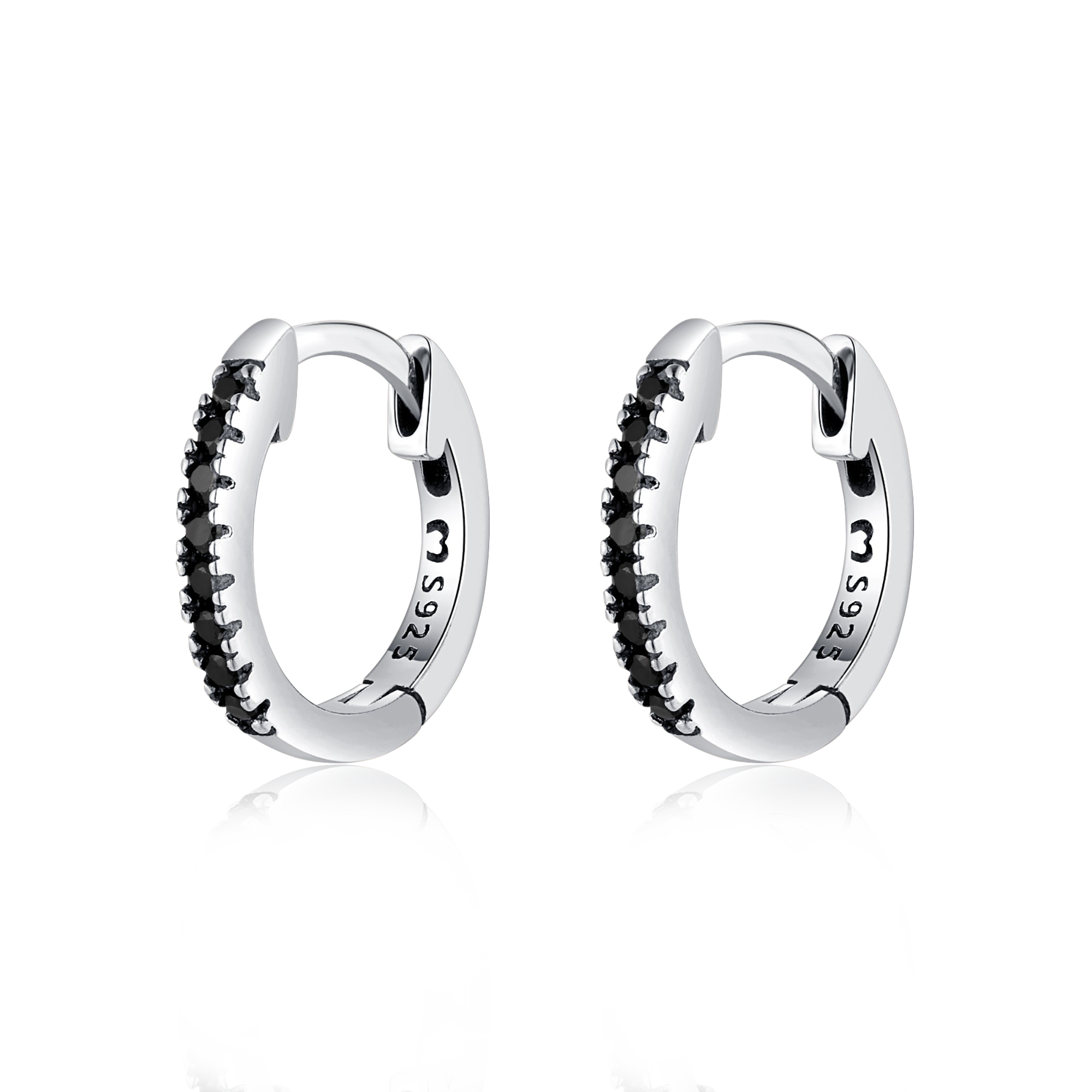 Pendientes Black Intense