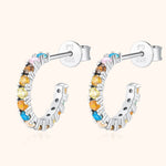 Pendientes Semi aro Tropical - LePetiteMarie