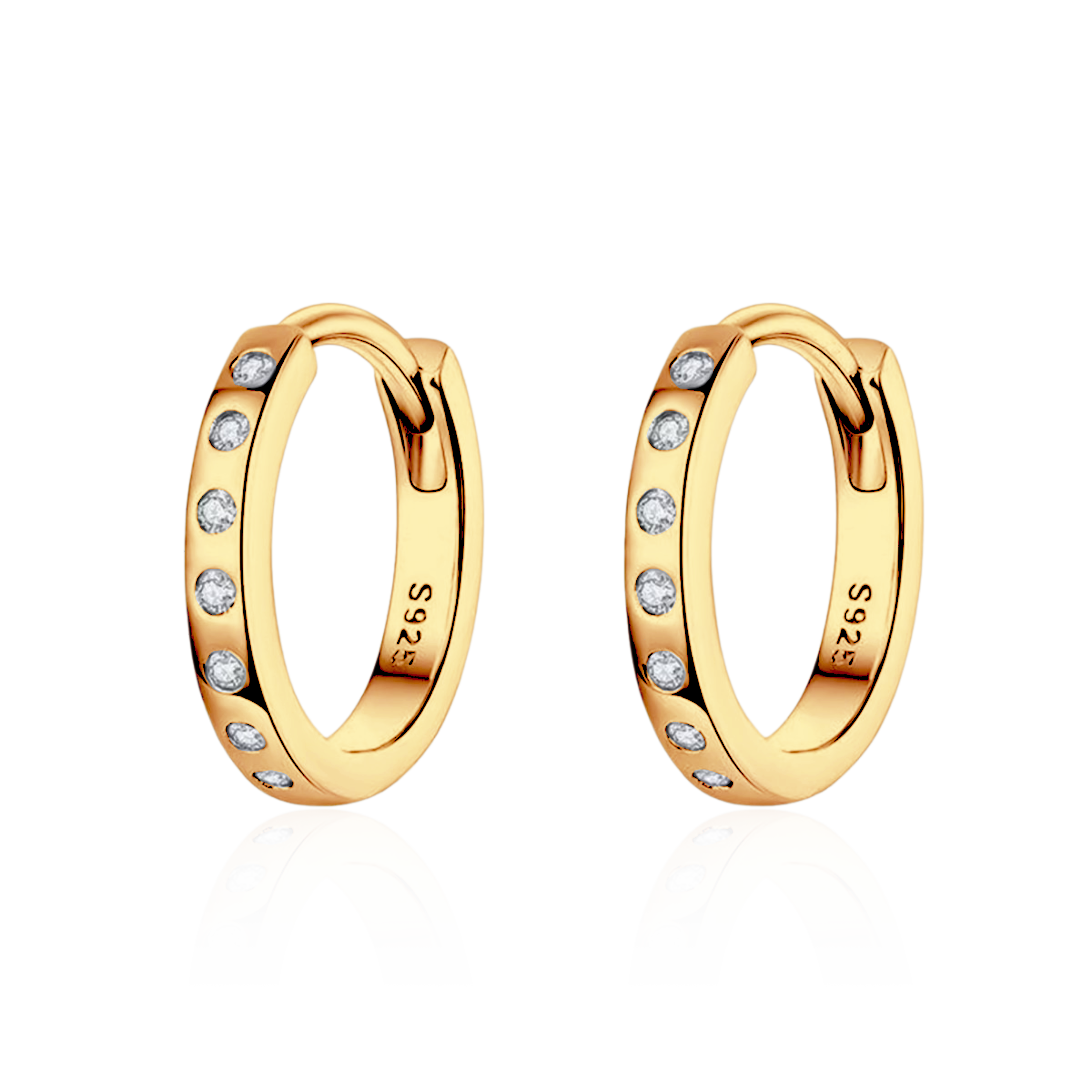 Pendientes Aritos Brillantes