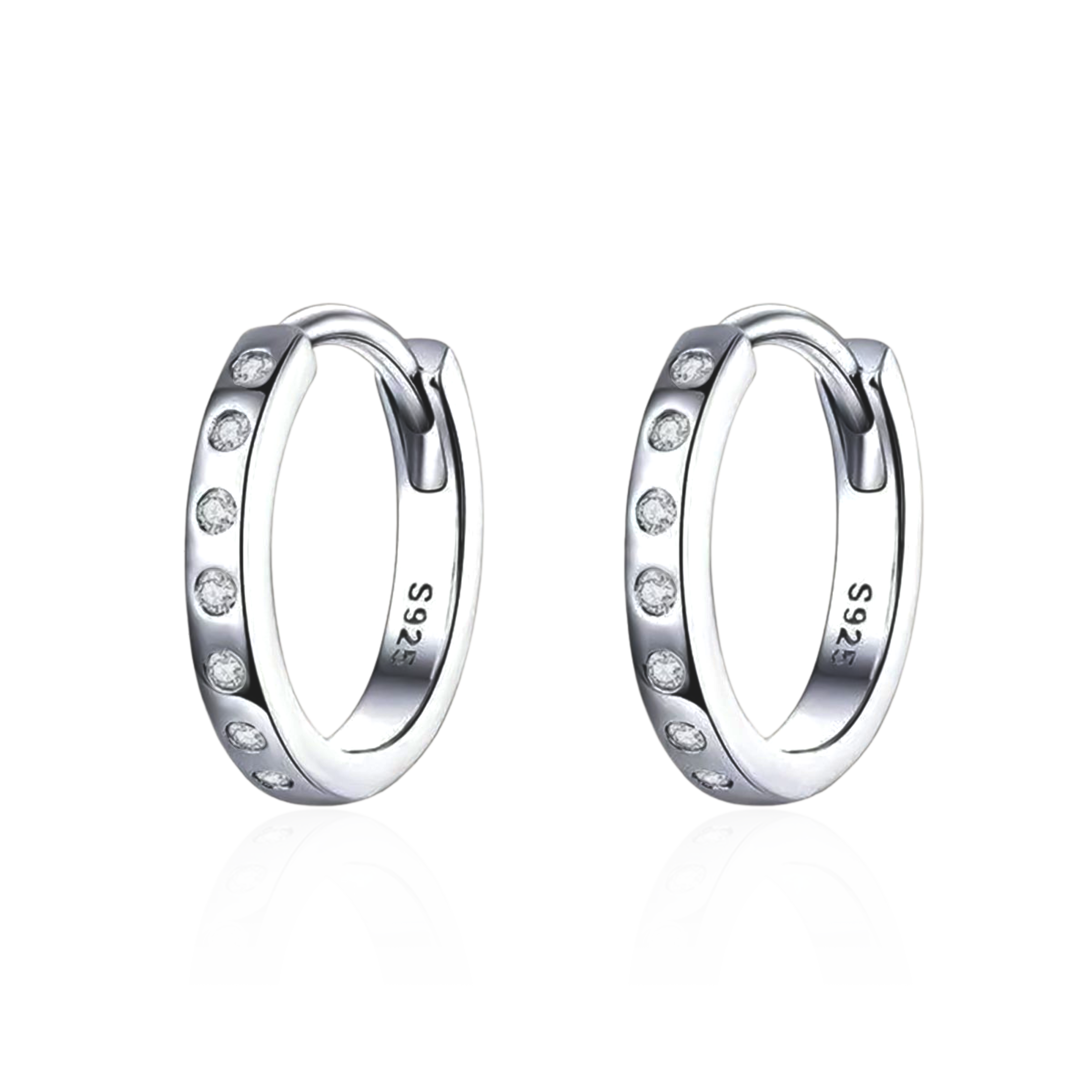 Pendientes Aritos Brillantes