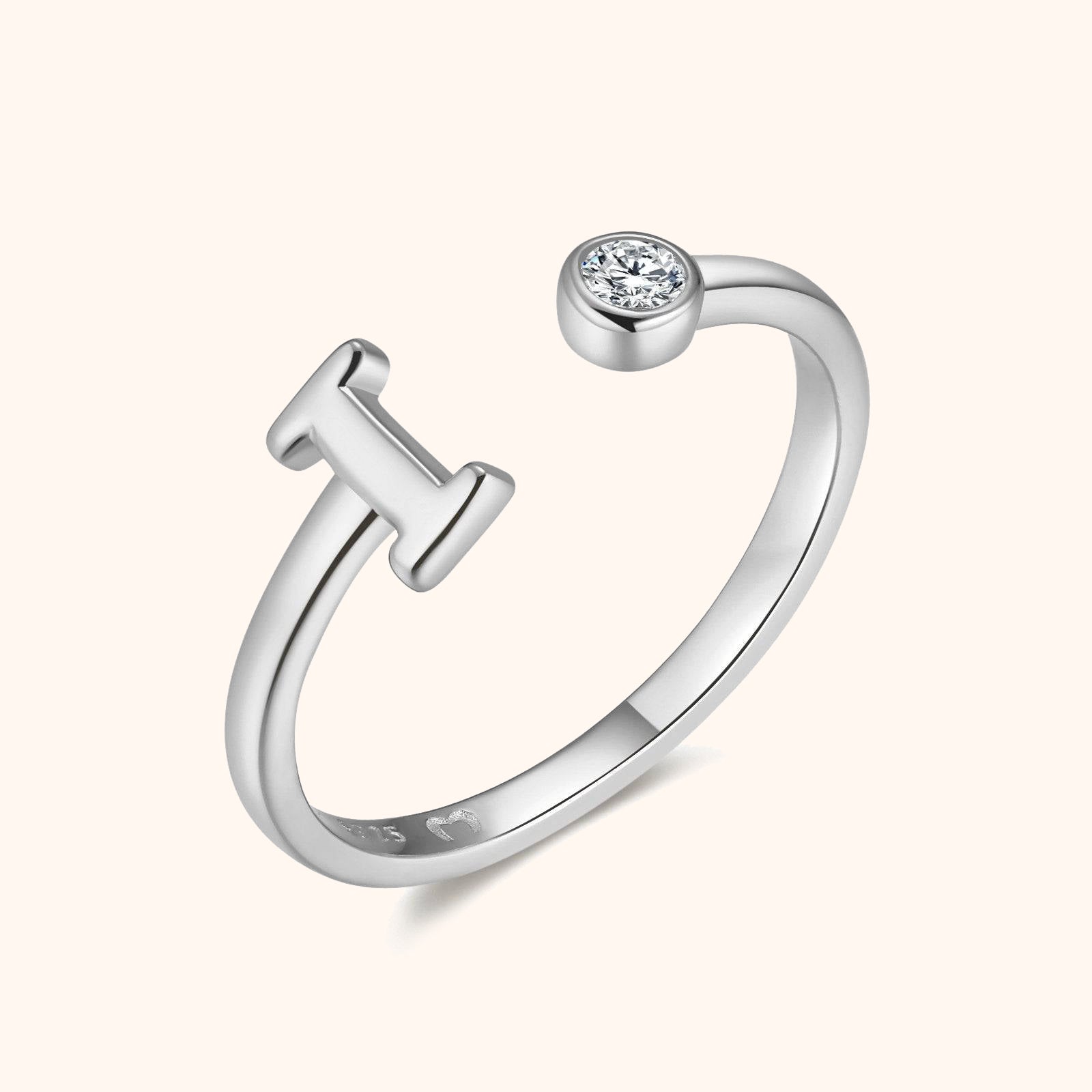 Anillo Top Letter