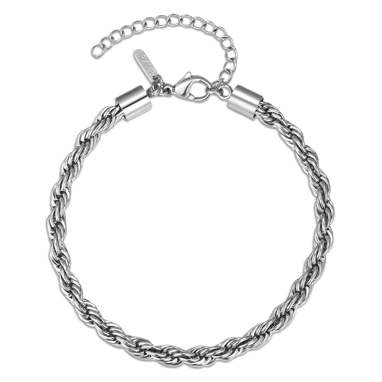 Pulseira masculina espiral BRAVE