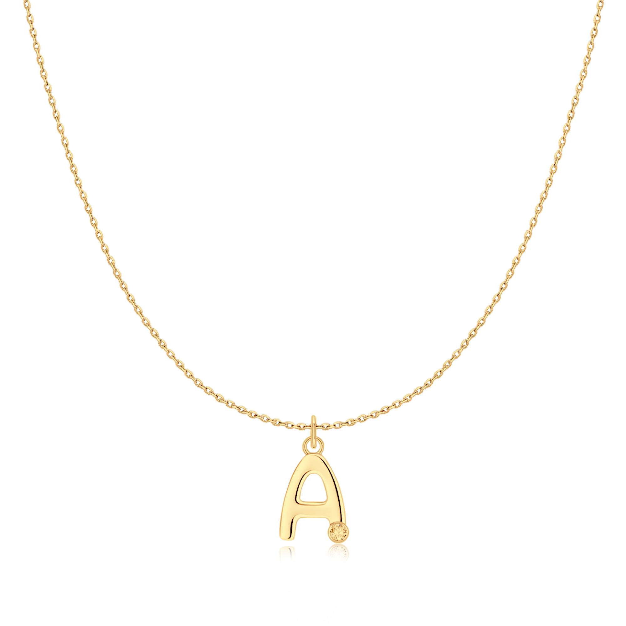 Collar Inicial Glitter - LePetiteMarie