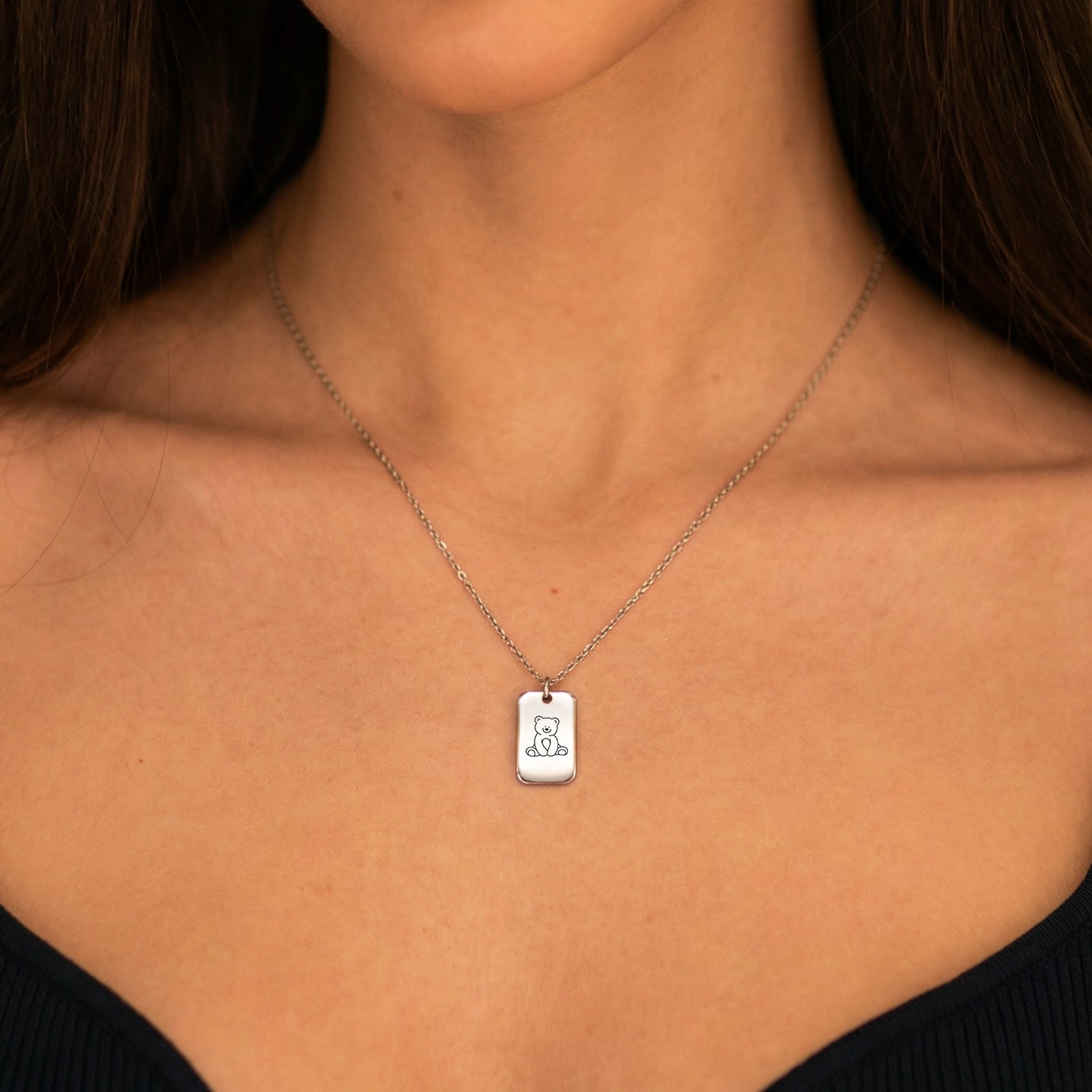 Collar Placa - Personalizado