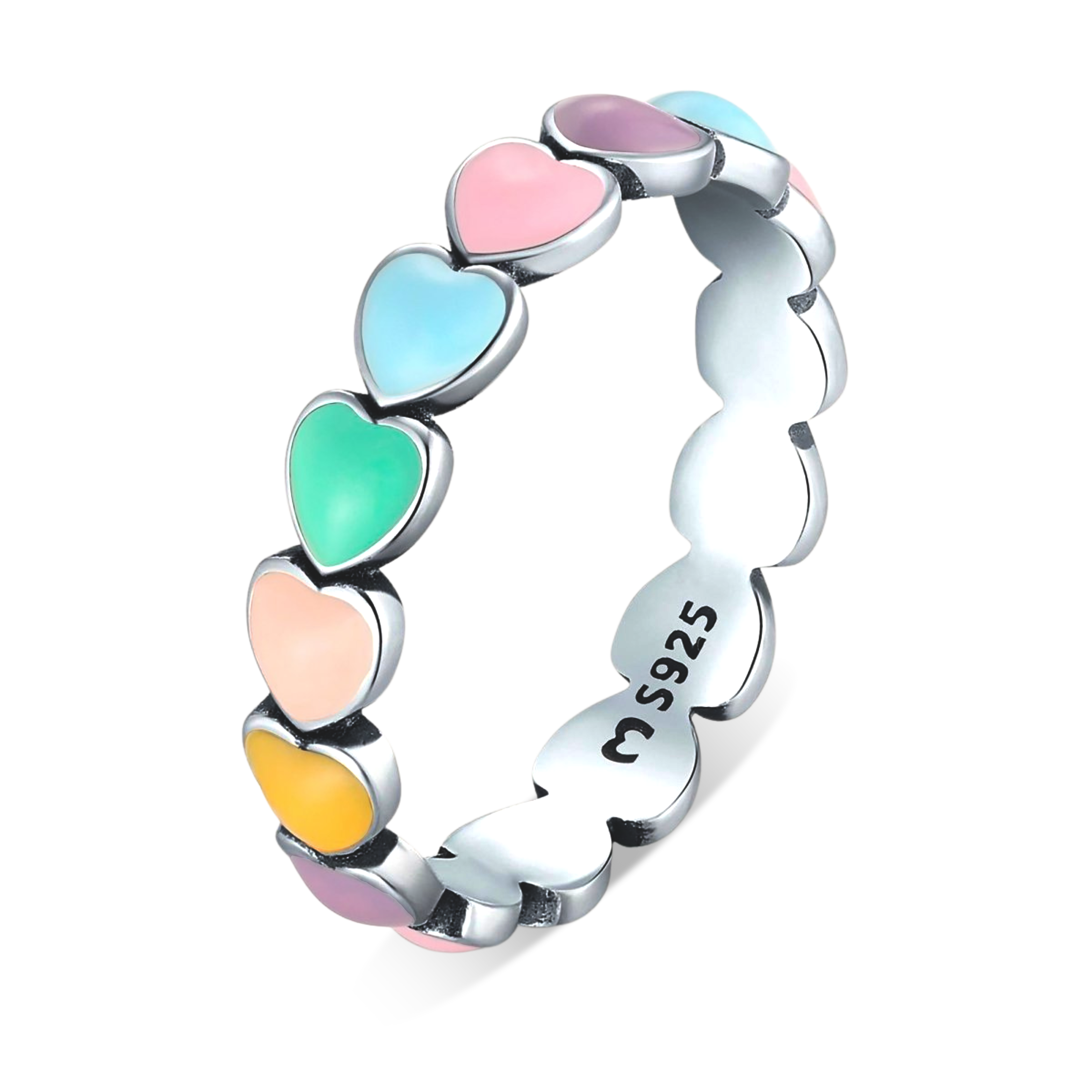 Anillo Colorful Hearts - LePetiteMarie