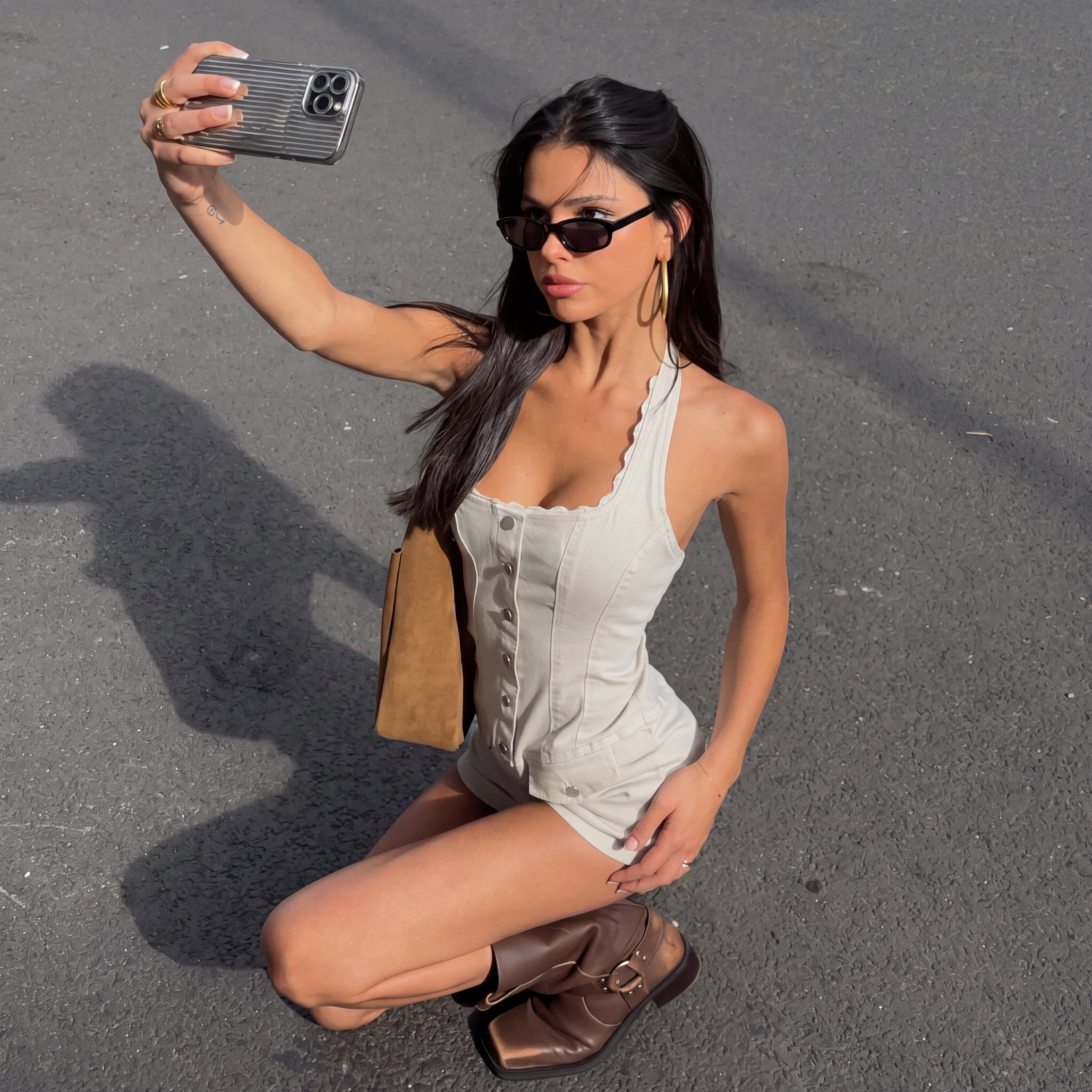 Gafas de Sol Mujer Pulse ~ Negra-Negra