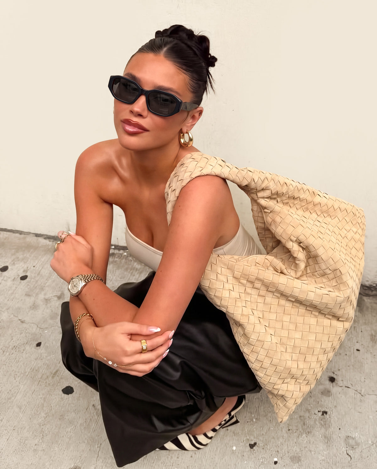 Gafas de Sol Mujer Sculpt ~ Negra-Negra
