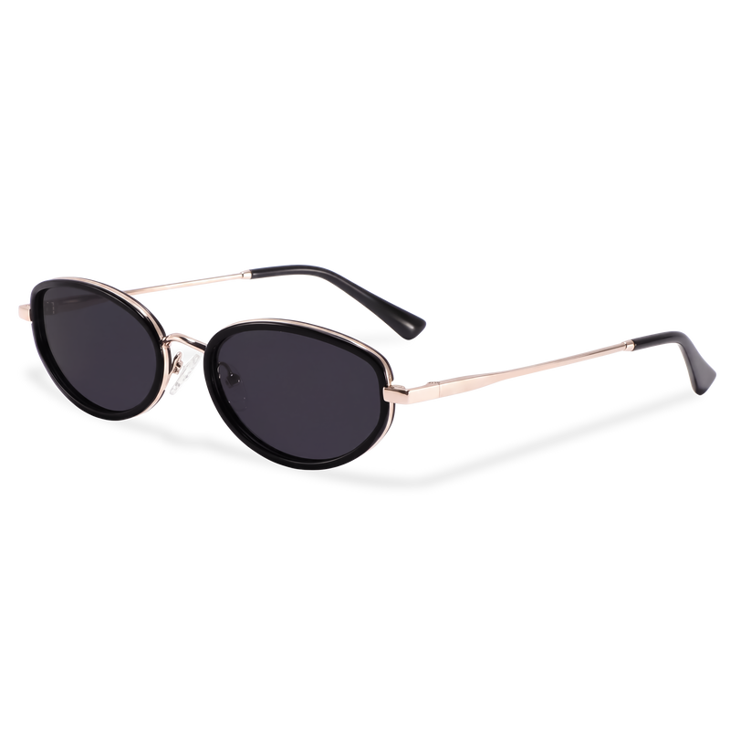 Gafas de Sol Mujer Contour ~ Dorada-Negra