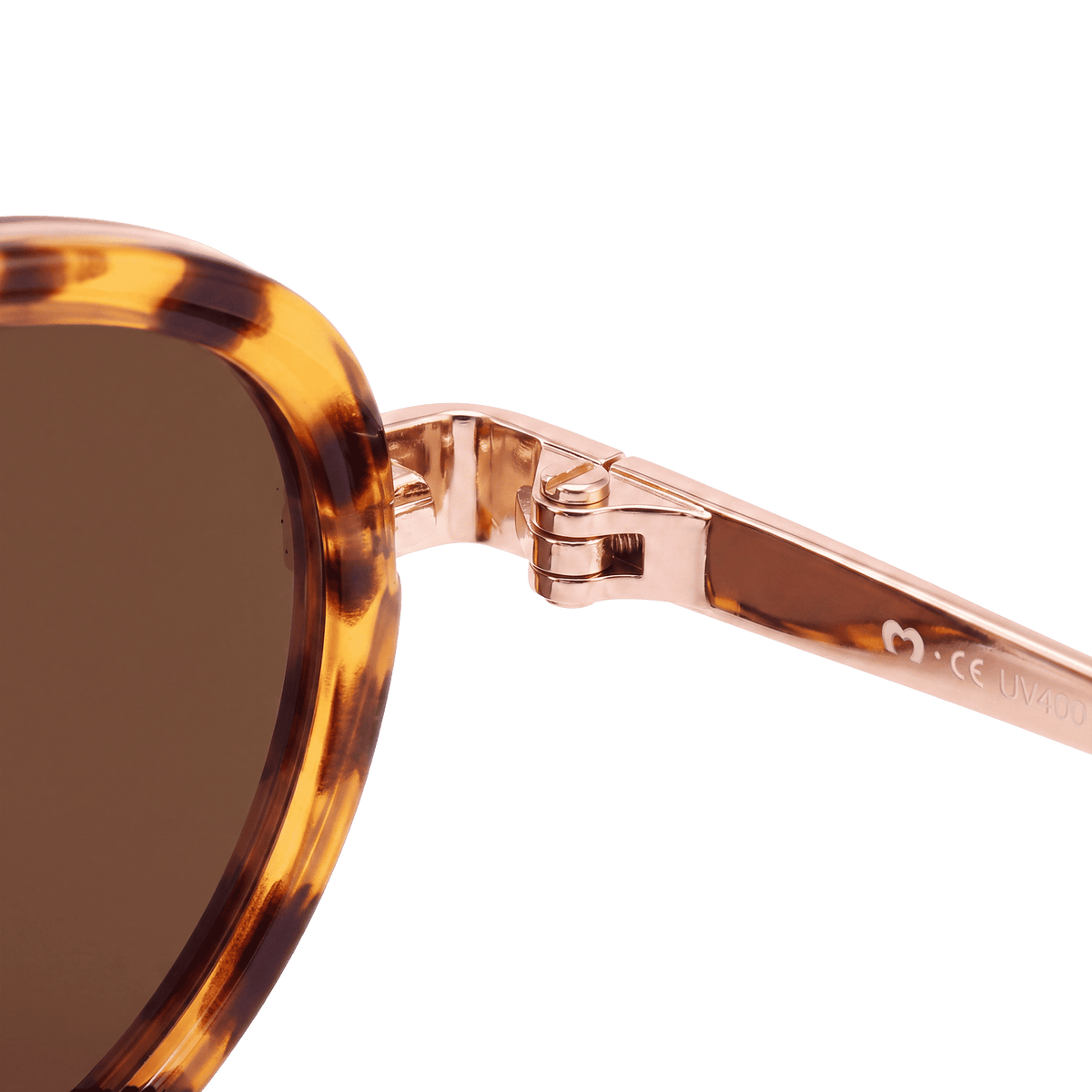 Gafas de Sol Mujer Contour ~ Dorada-Marrón