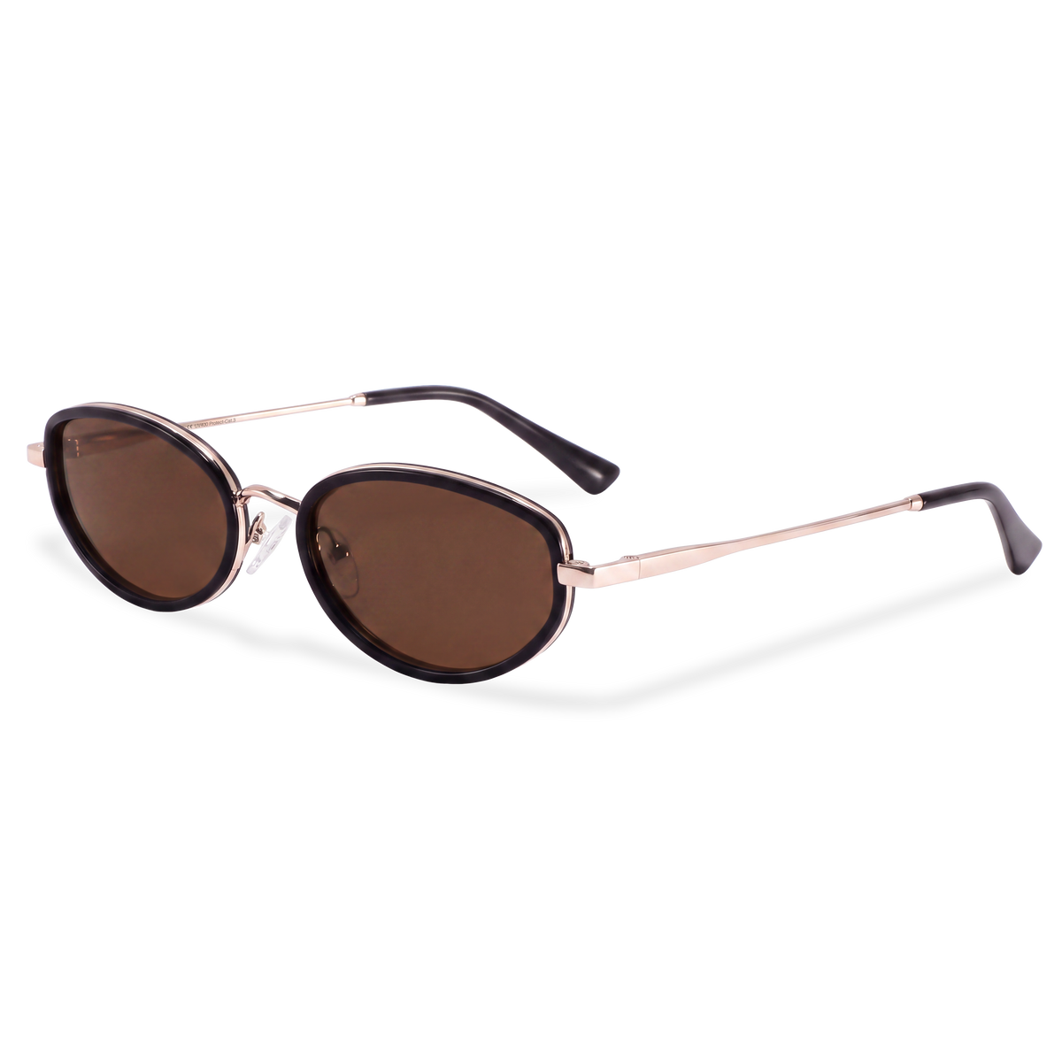 Gafas de Sol Mujer Contour ~ Dorada-Marrón