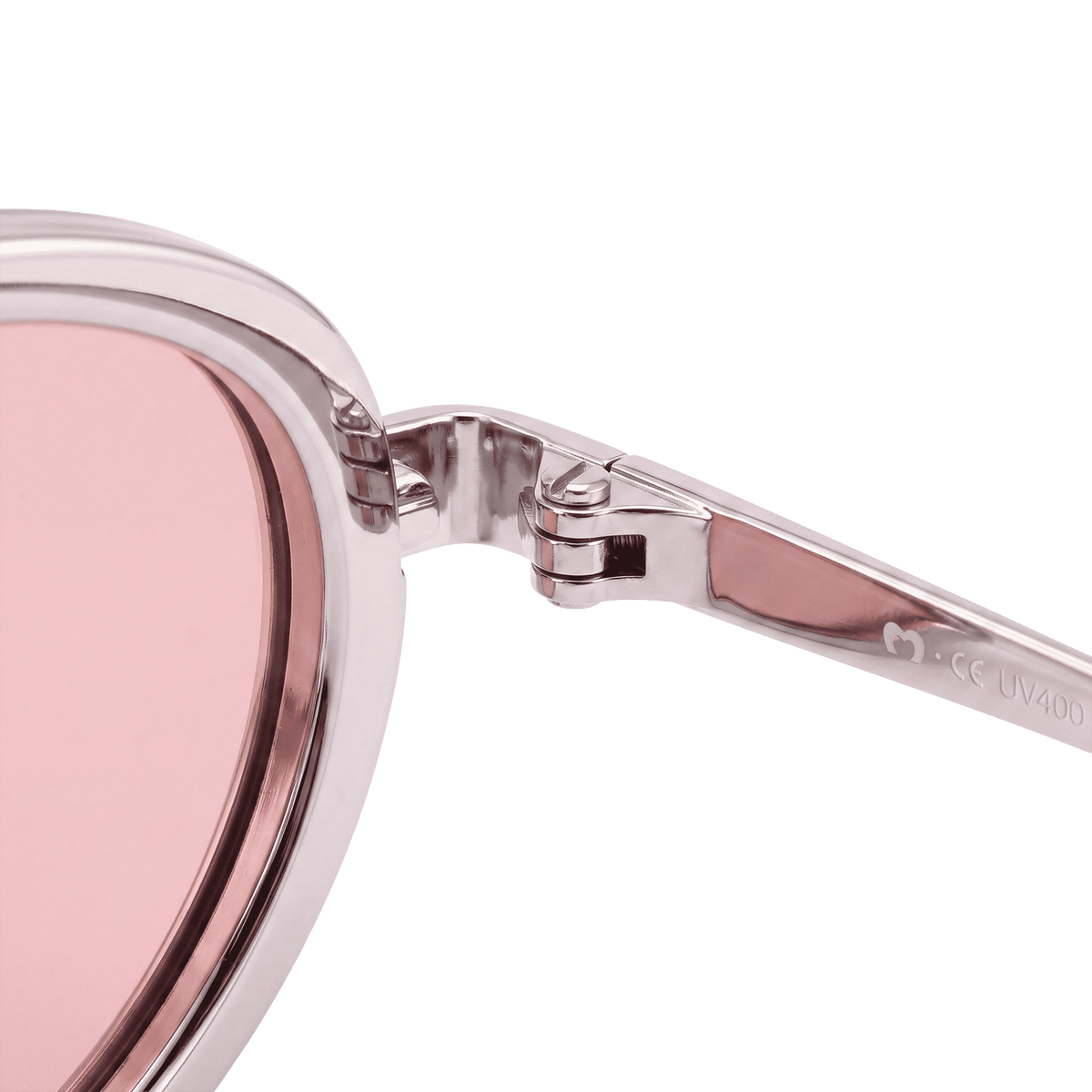 Gafas de Sol Mujer Contour ~ Plata-Rosa