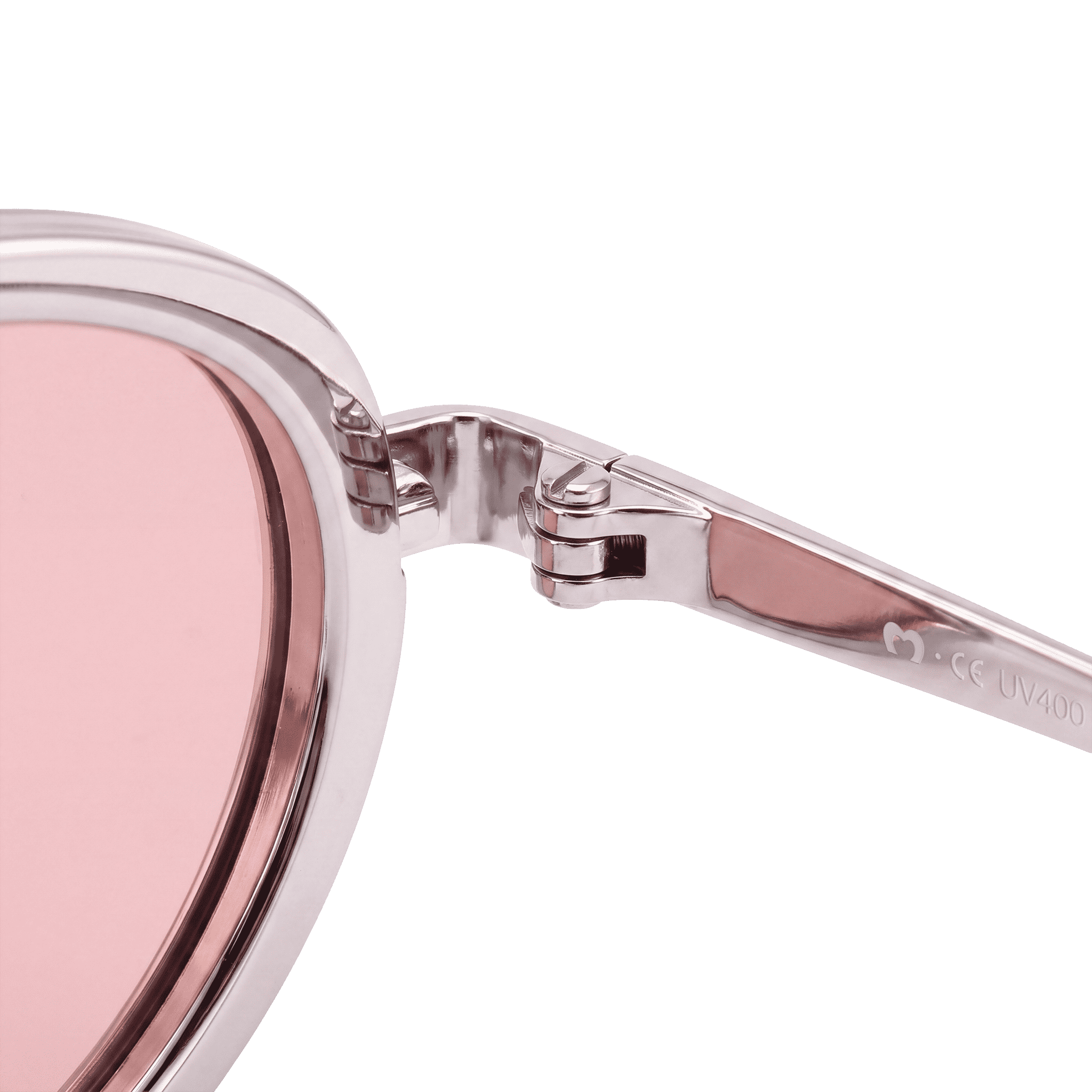Gafas de Sol Mujer Contour ~ Plata-Rosa
