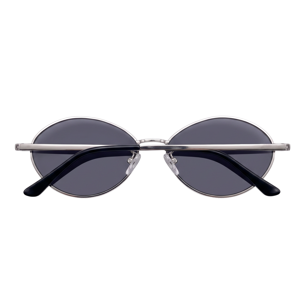Gafas de Sol Mujer Loop ~ Plata-Negra