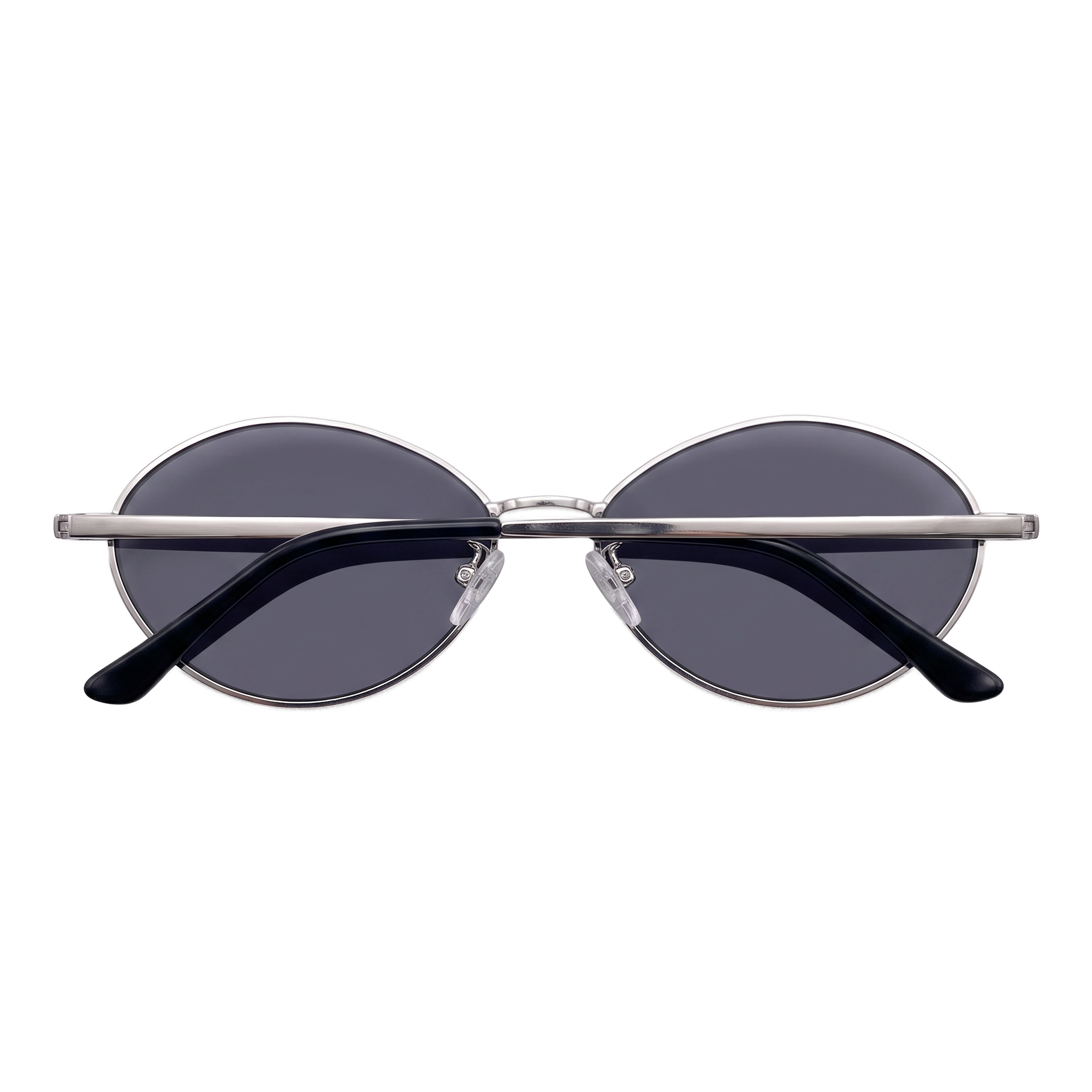 Gafas de Sol Mujer Loop ~ Plata-Negra
