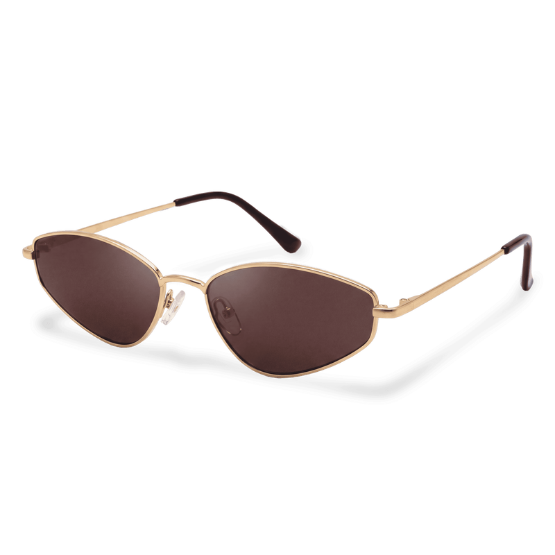 Gafas de Sol Mujer Soleil ~ Dorada-Marrón