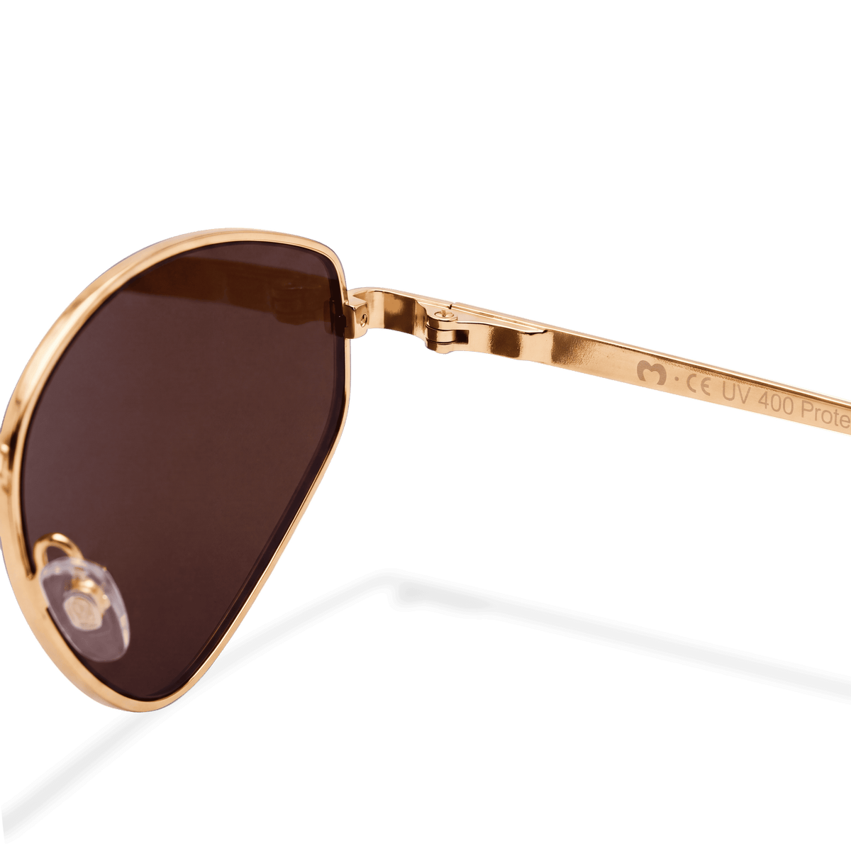 Gafas de Sol Mujer Soleil ~ Dorada-Marrón