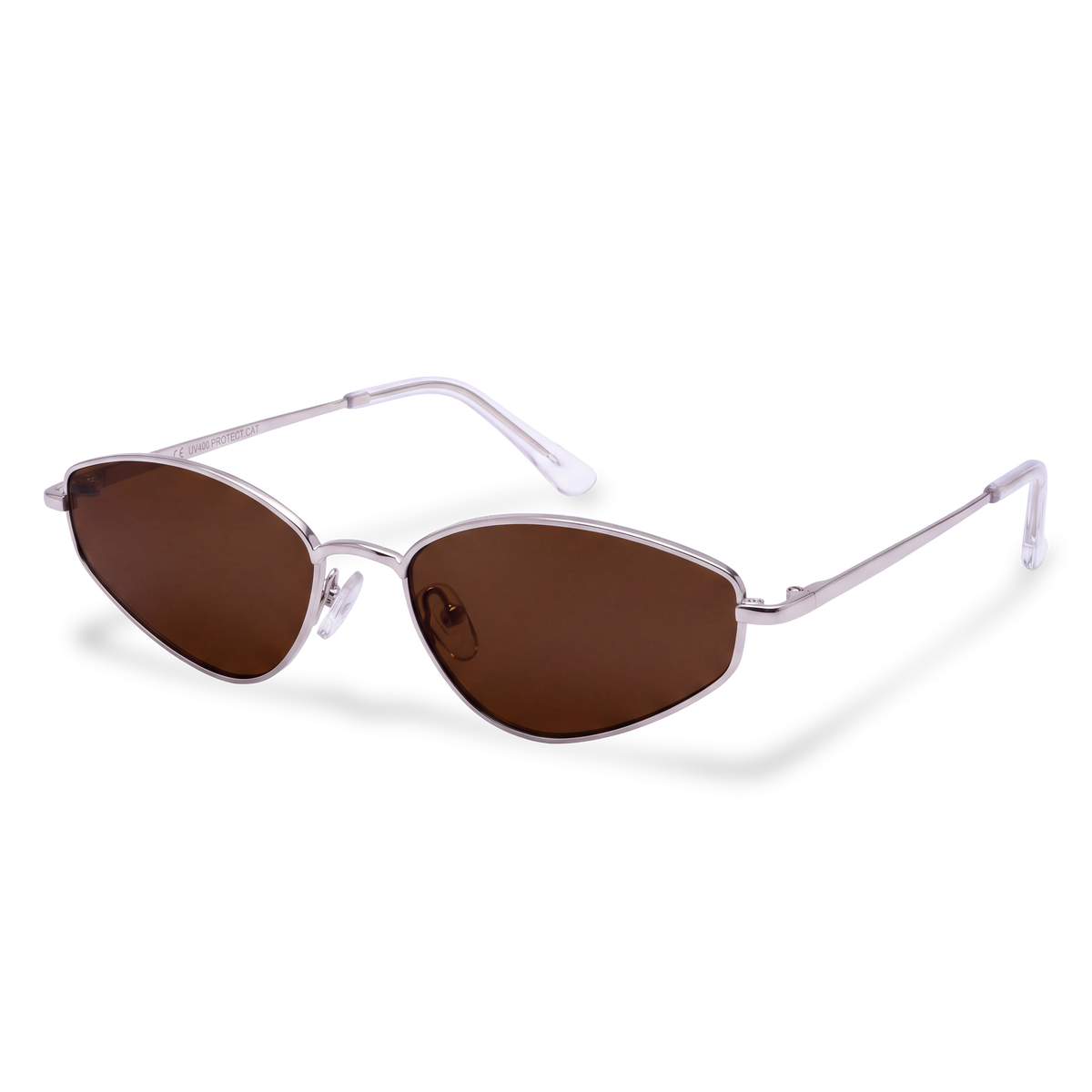Gafas de Sol Mujer Soleil ~ Plata-Marrón