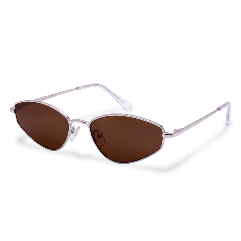 Gafas de Sol Mujer Soleil ~ Plata-Marrón