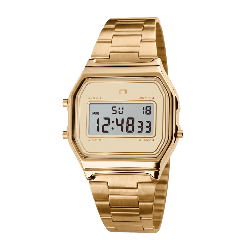 Reloj Digital Vintage ~ Golden