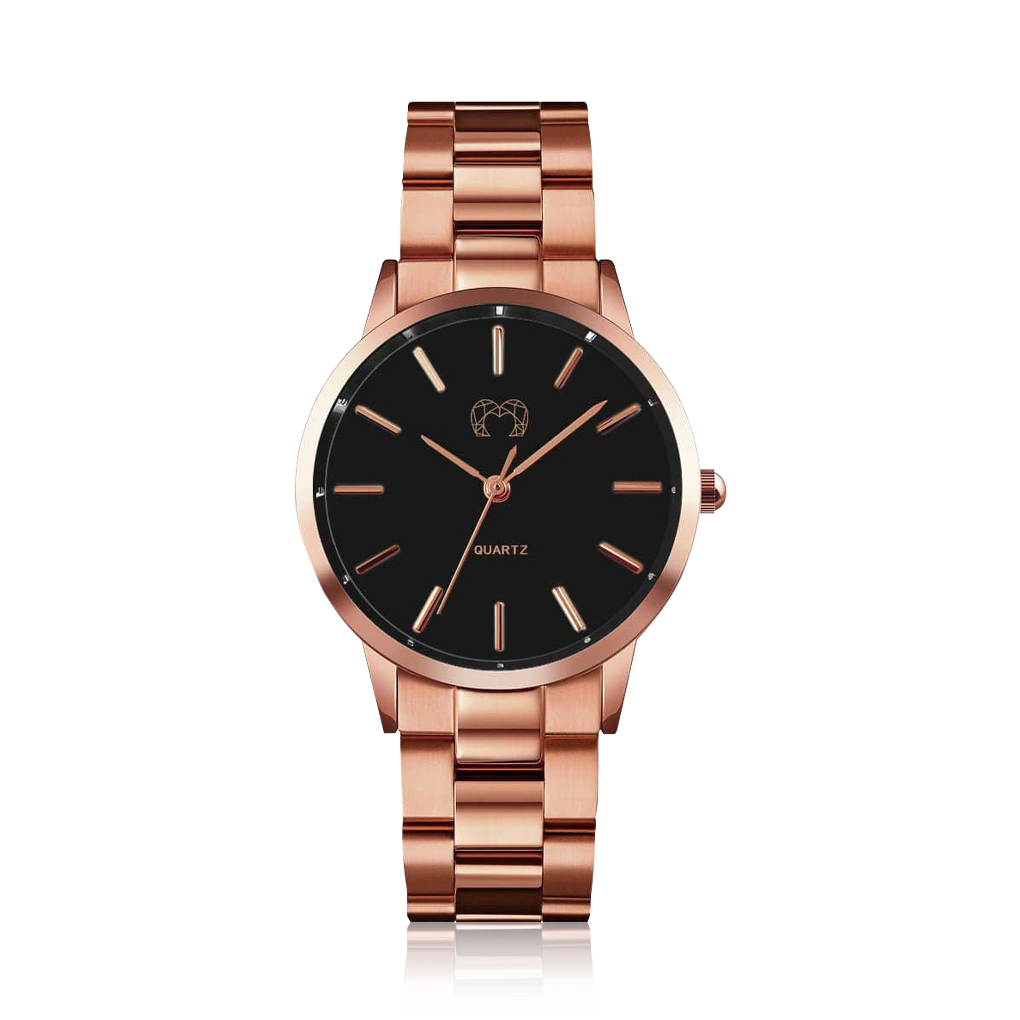 Reloj California ~ RoseBlack - LePetiteMarie