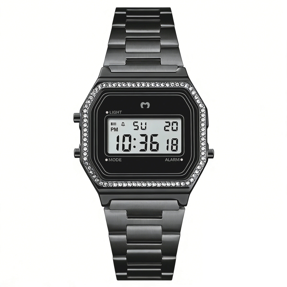 Reloj Digital Vintage Brillo ~ Black
