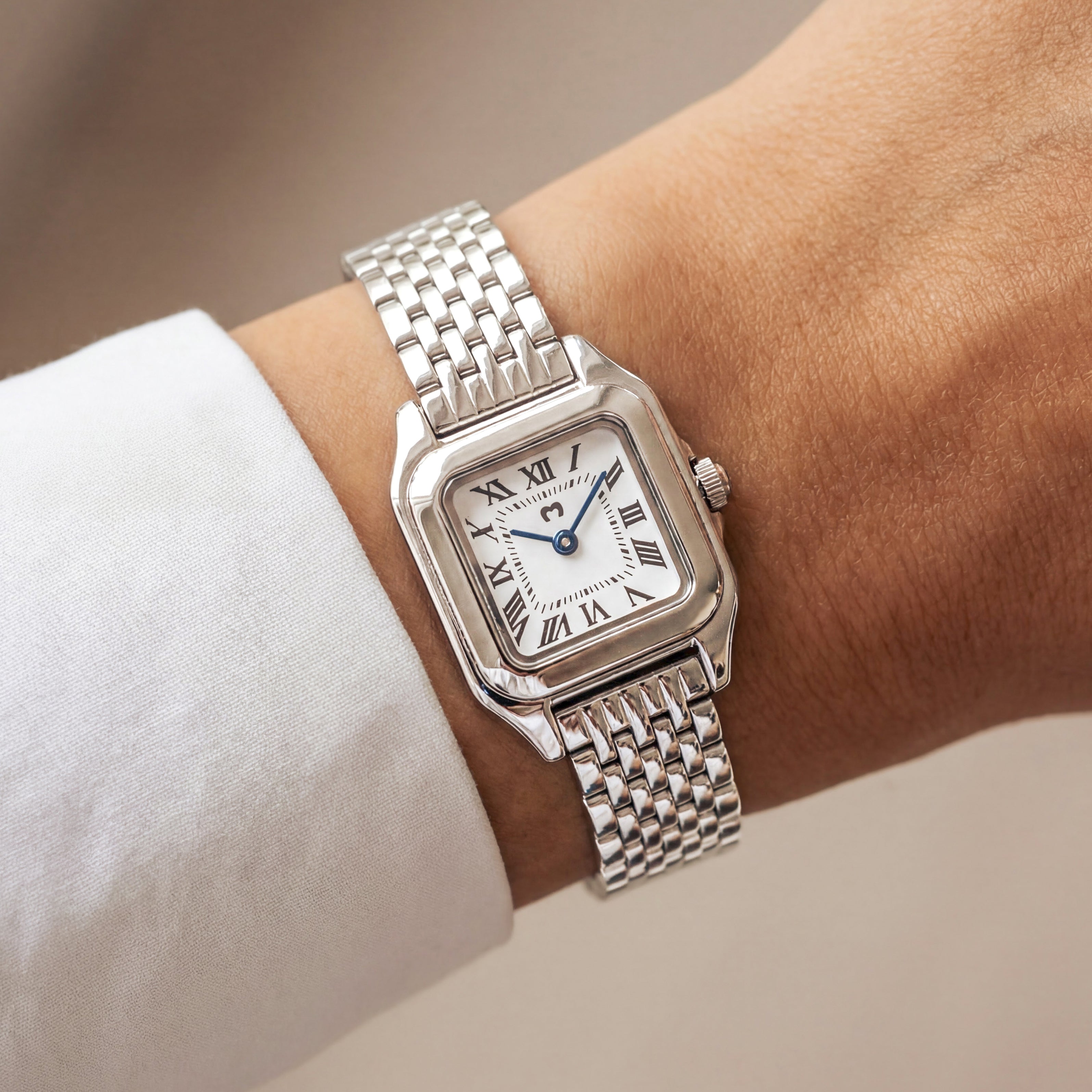 Reloj ~ Europa Silver-White