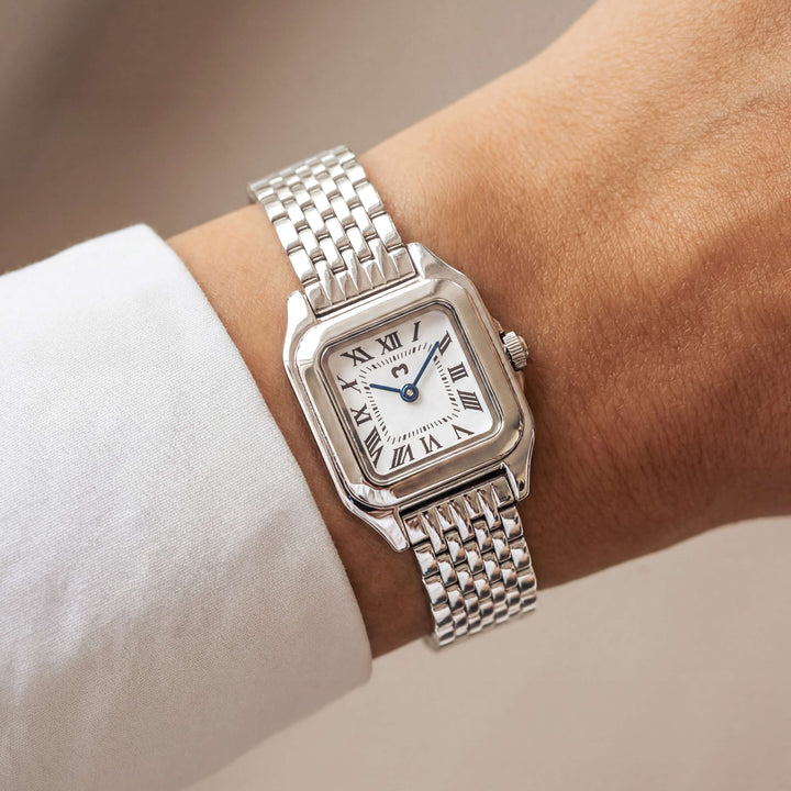 Reloj ~ Europa Silver-White