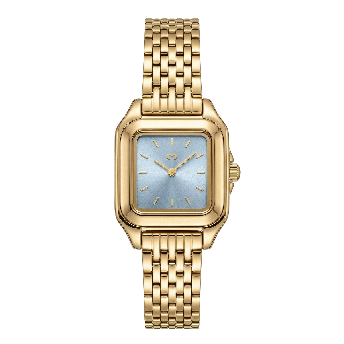 Reloj ~ Hampton Gold-Blue