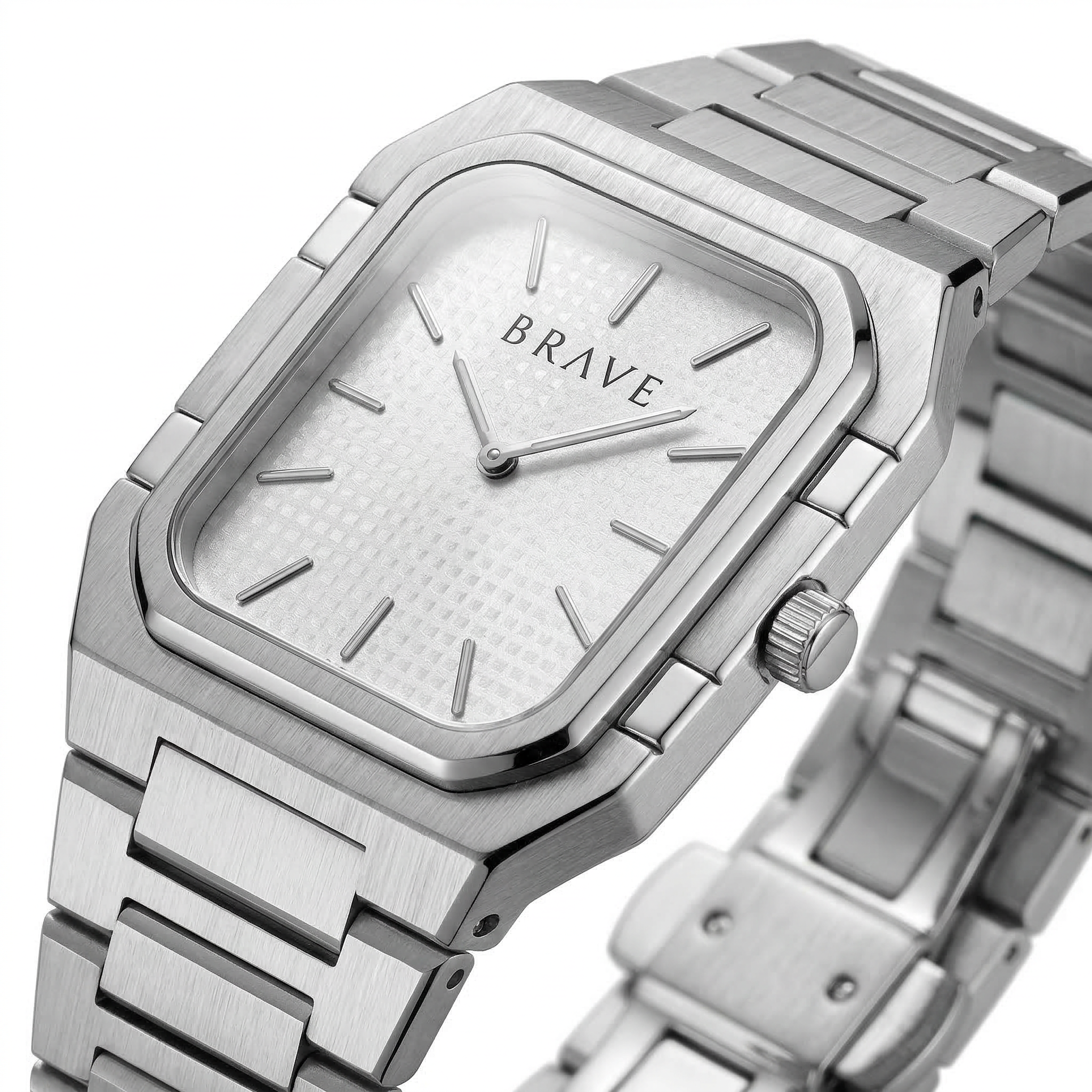 Reloj BRAVE ~ Brando Silver-White