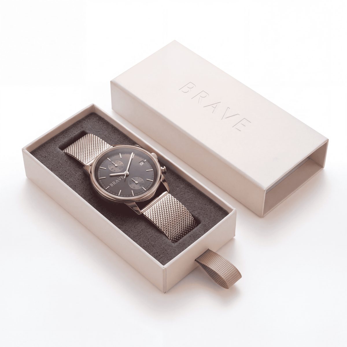 Reloj BRAVE ~ Atlantis Rose Gold-Black