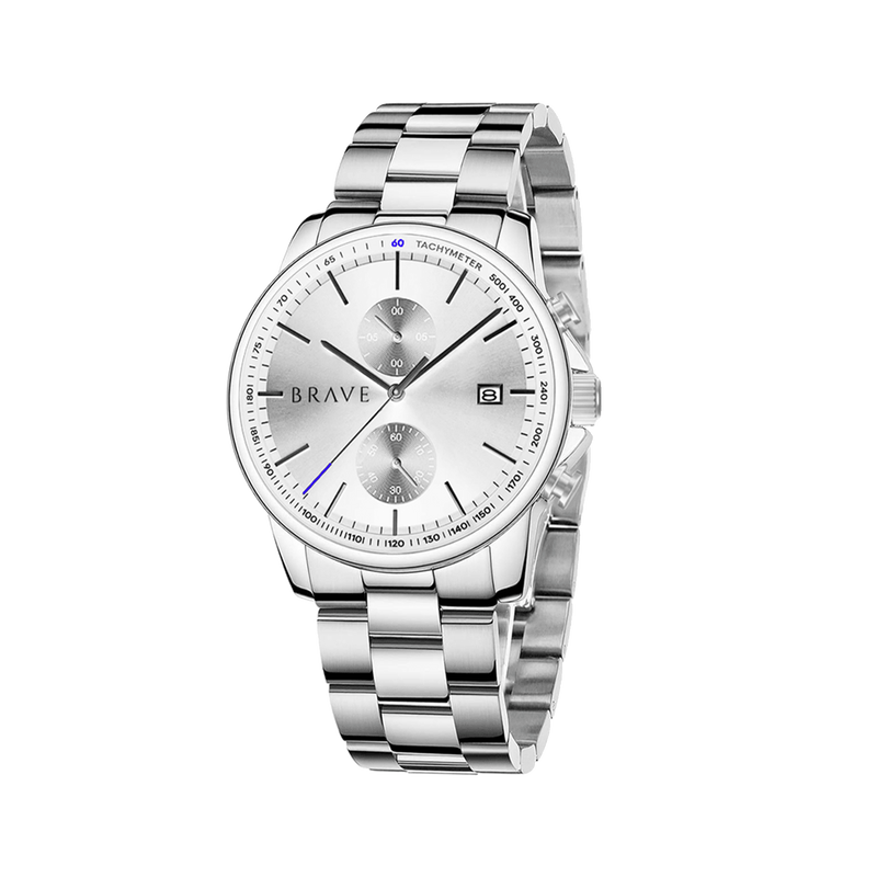 Reloj BRAVE ~ Monarca Silver