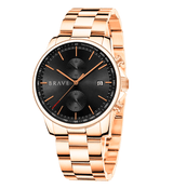 Reloj BRAVE ~ Monarca Rose Gold-Black