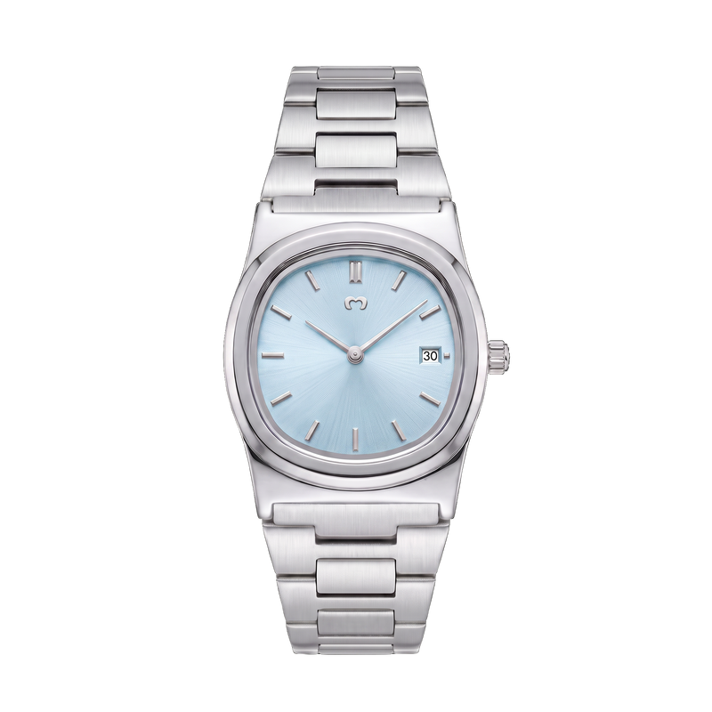 Reloj Dainty ~ Silver-Blue