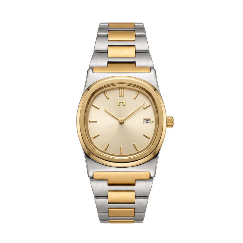 Reloj Dainty ~ Silver-Gold