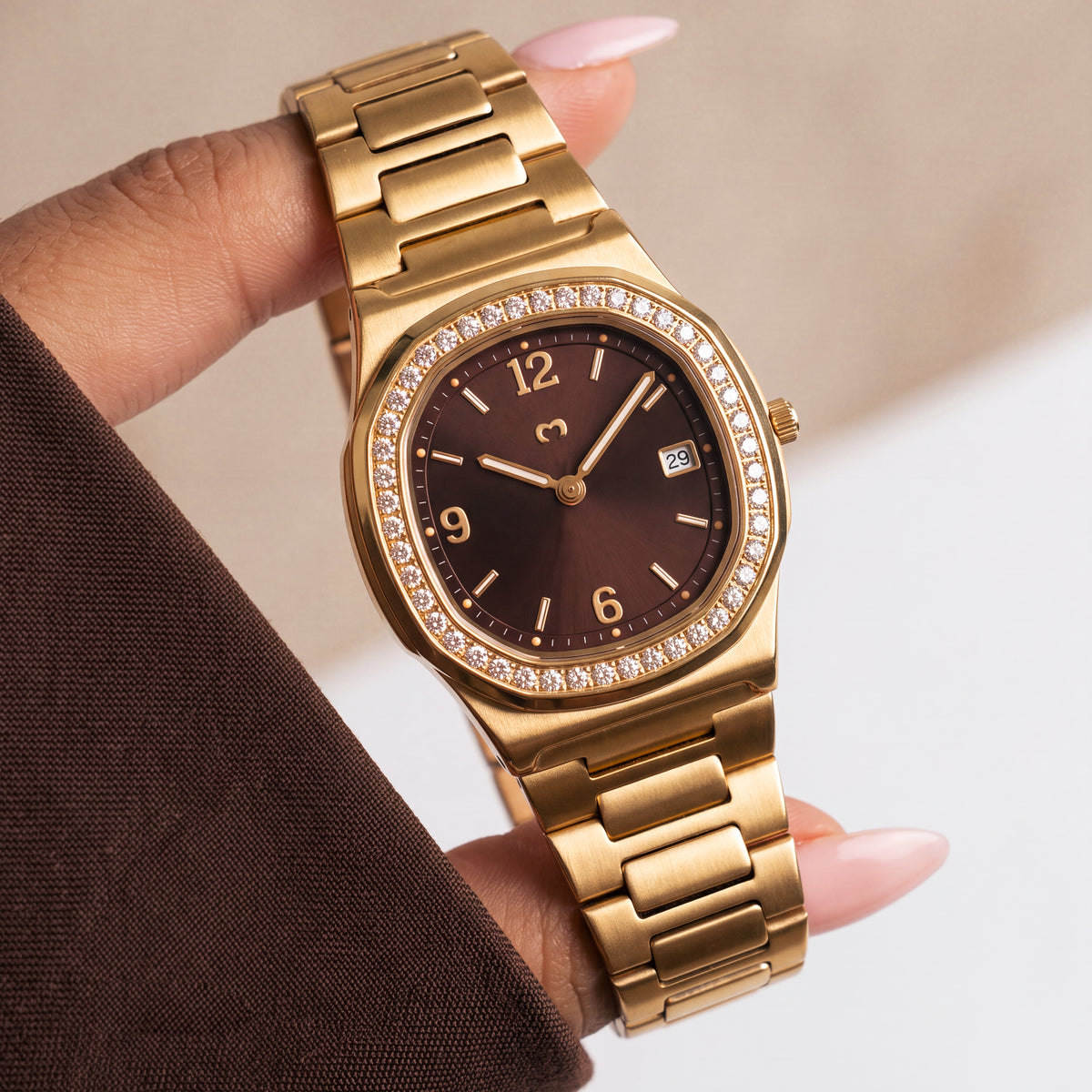 Reloj Prestige ~ Gold-Brown