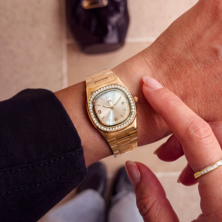 Reloj Prestige ~ Gold-Pink