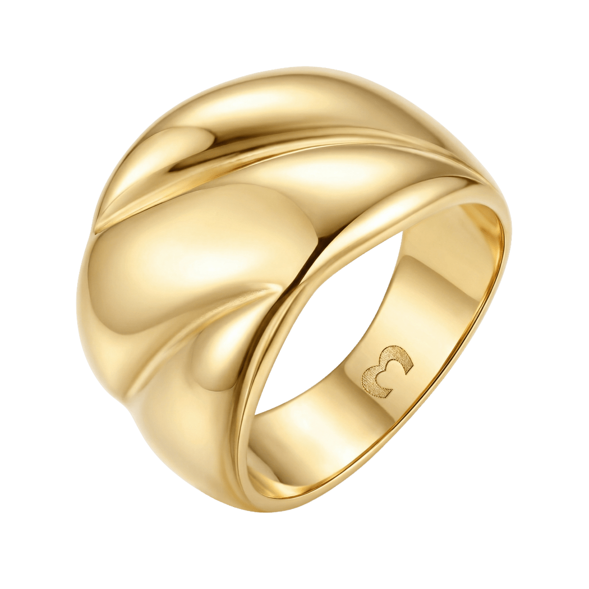 Anillo Ancho Relieve - LePetiteMarie