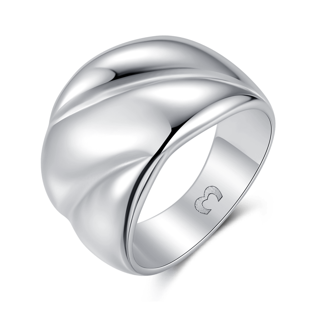 Anillo Ancho Relieve - LePetiteMarie