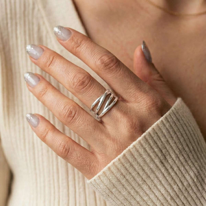 Anillo Bandas Paralelas