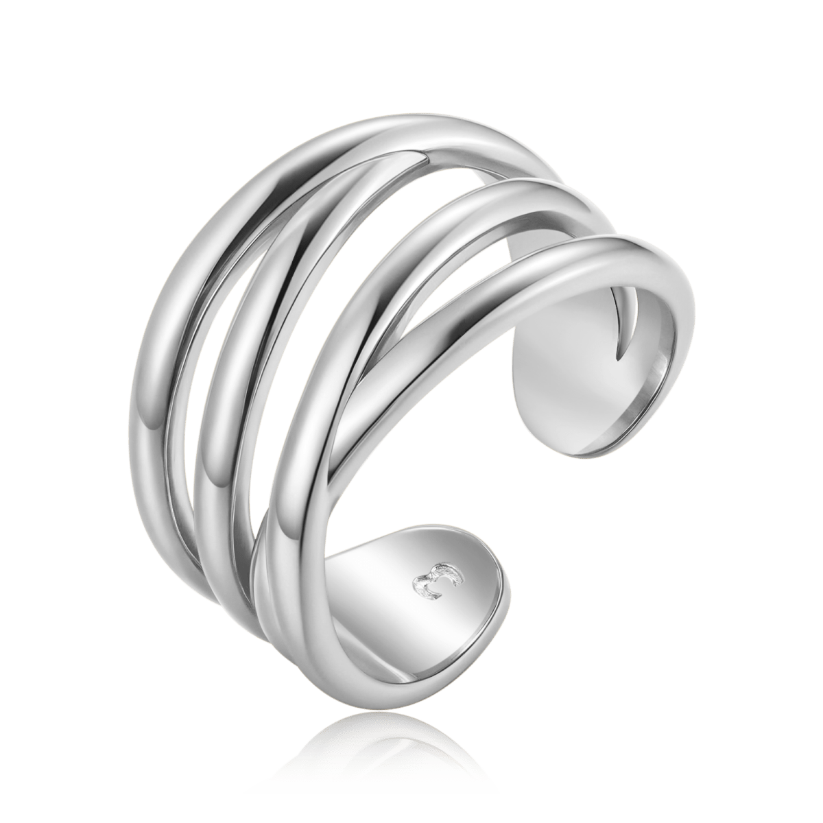 Anillo Bandas Paralelas - LePetiteMarie