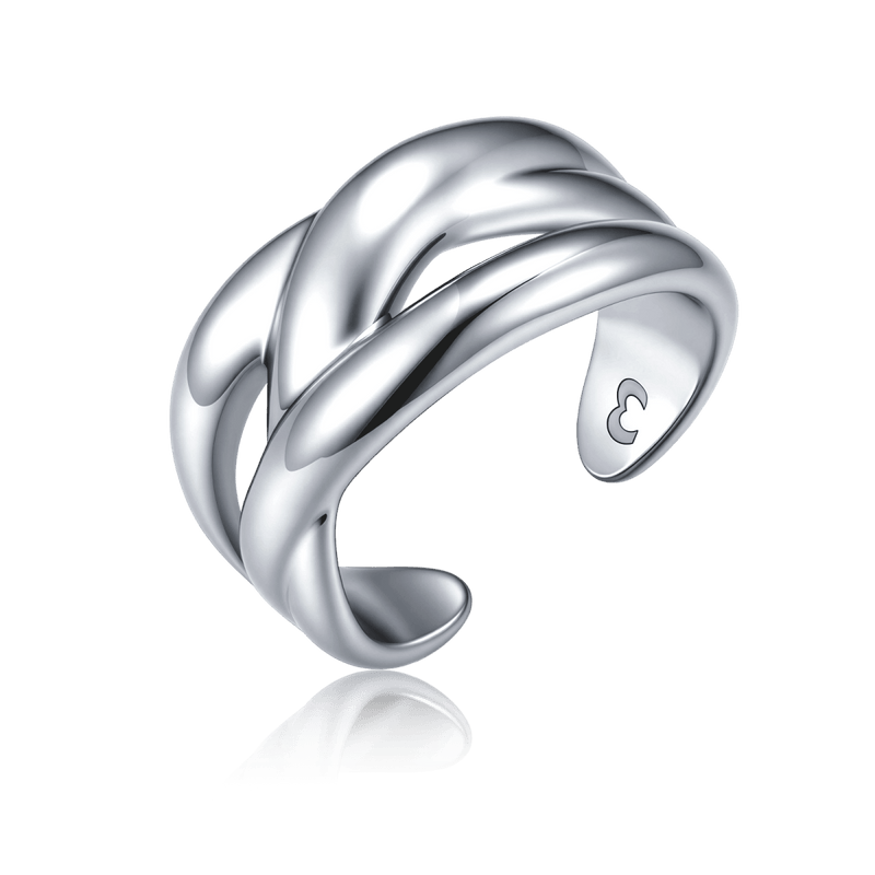 Anillo Bandas Torsión - LePetiteMarie