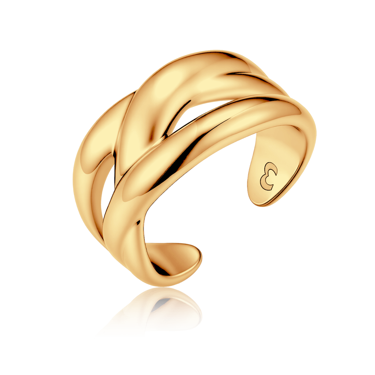 Anillo Bandas Torsión - LePetiteMarie