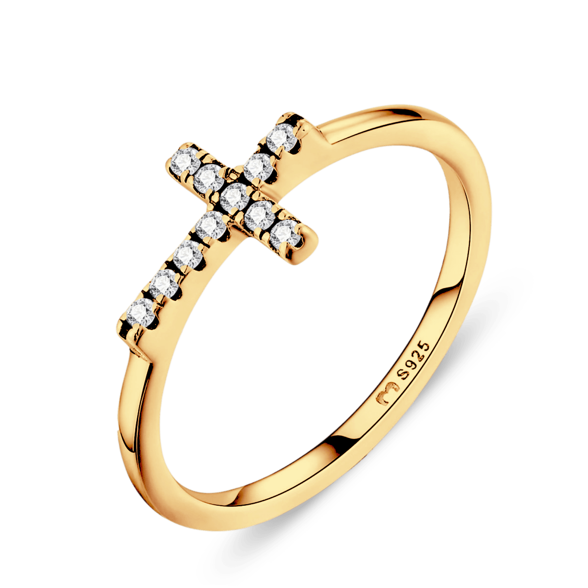 Anillo Cruz Religiosa - LePetiteMarie